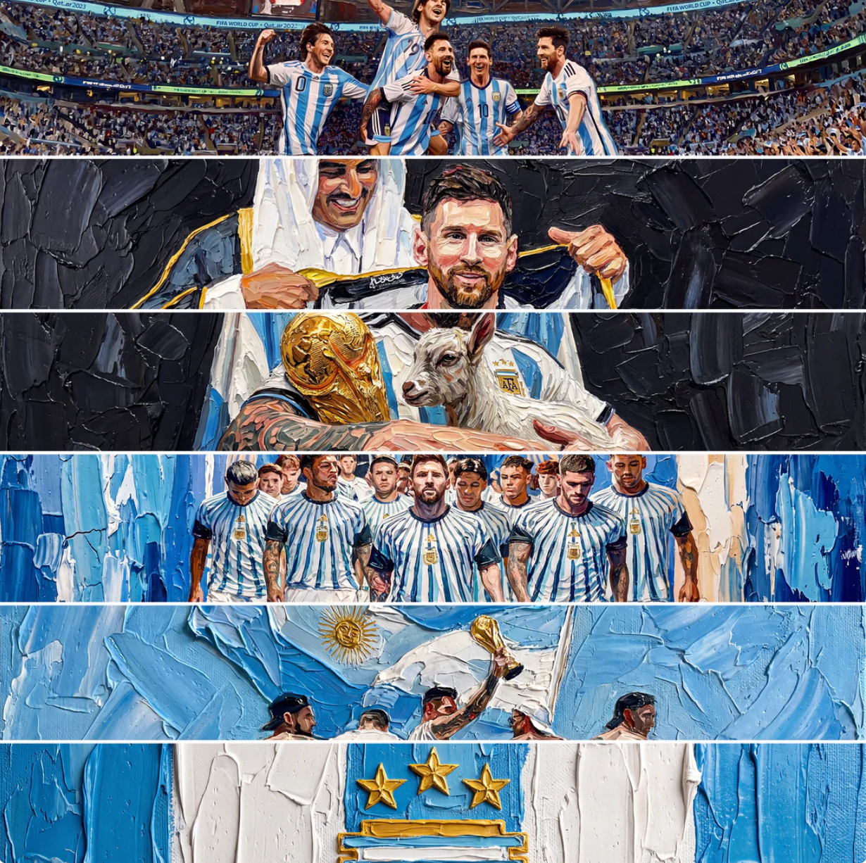 ULTIMATE MESSI X ARGENTINA VOL.1 WALLPAPER BUNDLE